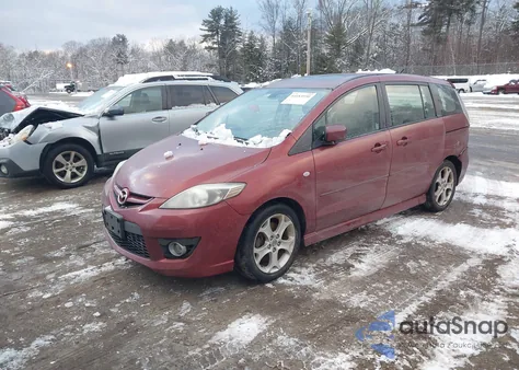 2009 Mazda Mazda5 Grand Touring z USA, uszkodzony, nr VIN JM1CR29L290336404